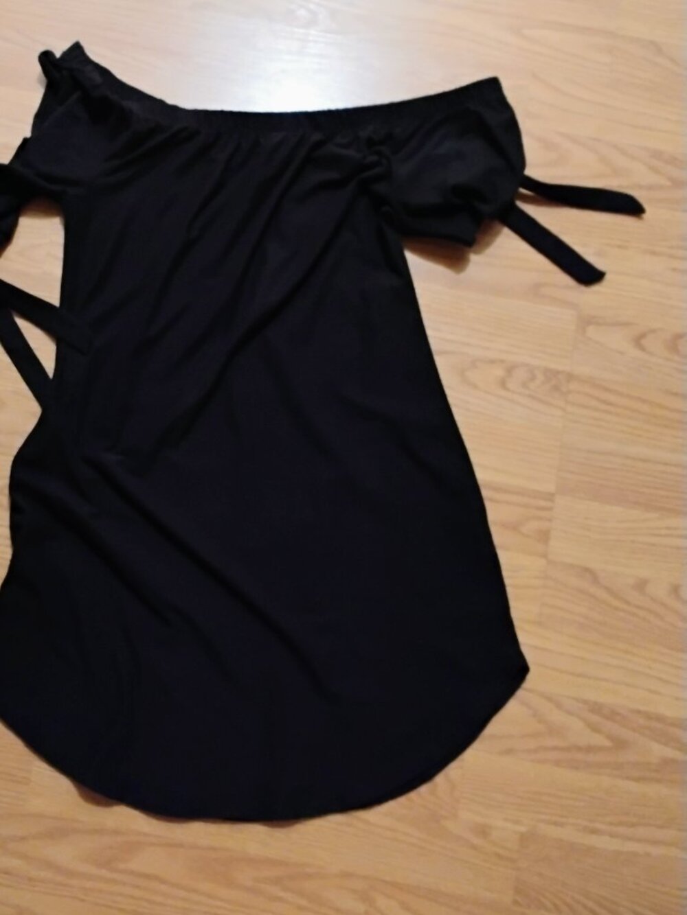 Derek Heart Off Shoulder Short Dress